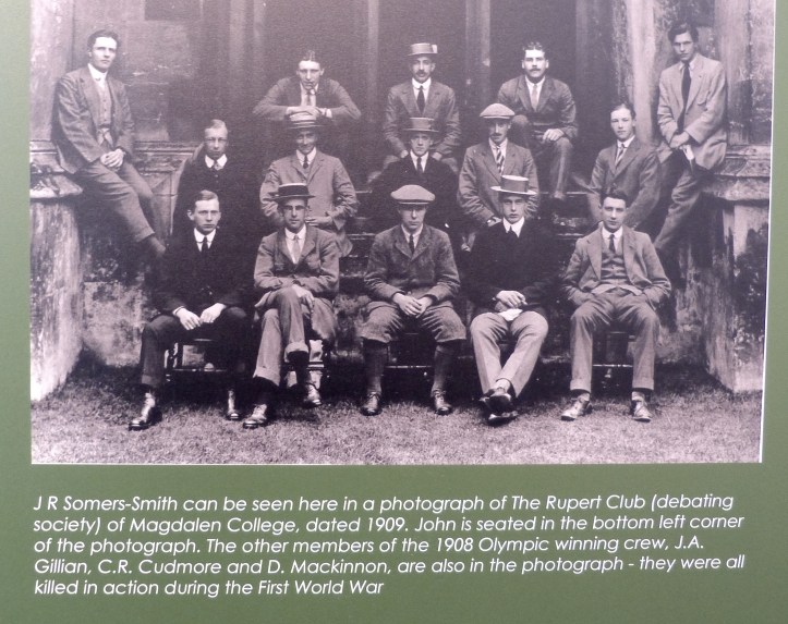 The Rowing Role of Honour for the Battle of the Somme. Click to enlarge.