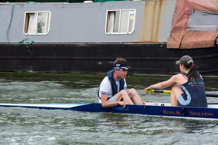 I’ve never seen James that colour before. Photo: Giorgio Divitini.