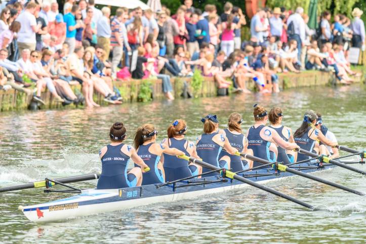 Showing some college pride on the final day. The ‘K’ on Marianna’s shoulder has been mostly washed away – Audrey is a splasher. Photo: Jonathan Furhmann.