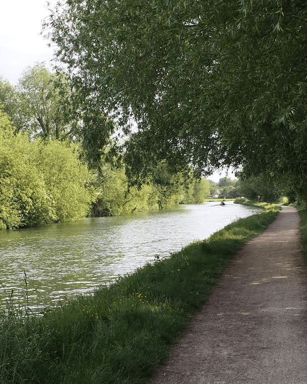 First Post Reach, looking upstream towards First Post Corner.