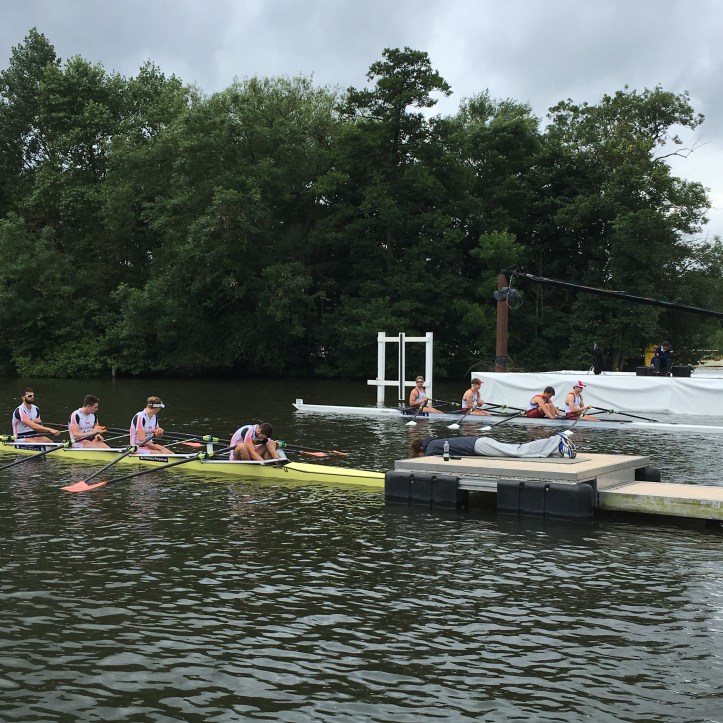 Leander looking unsurprisingly chilled.