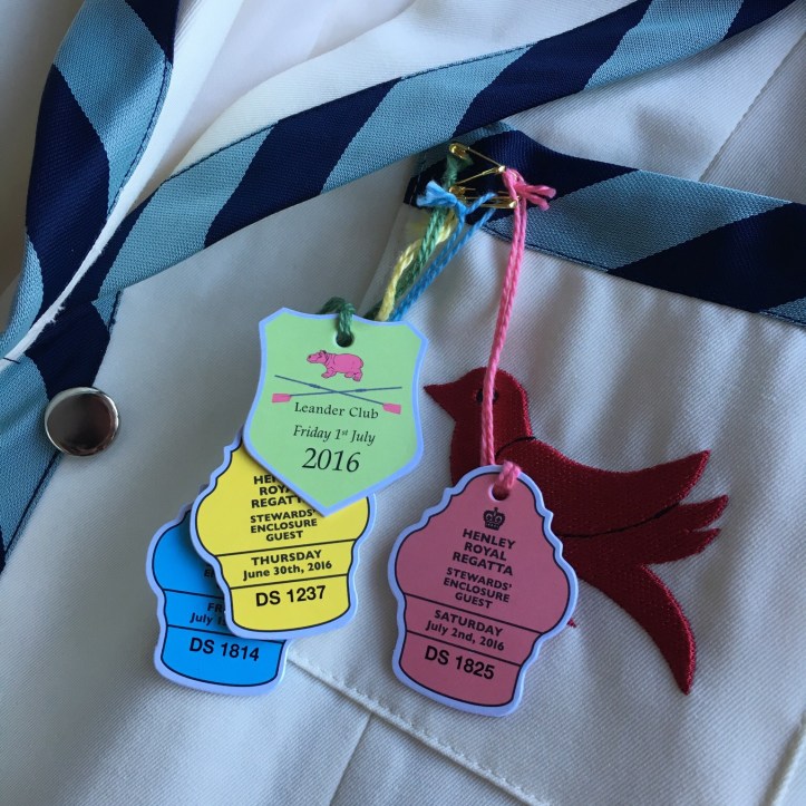 Obligatory Blazer+Badges picture. I’ve realised for next year that the done thing is to loop them through your buttonhole.