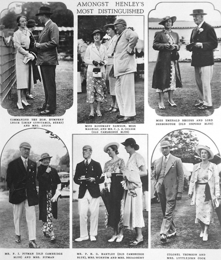 Distinguished visitors in 1937 (click to enlarge).
