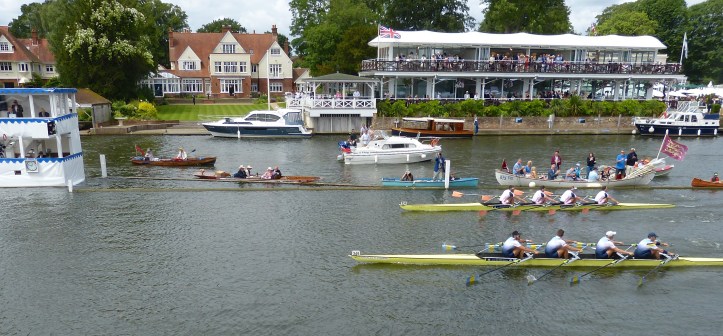 The final few strokes see Schuylkill staying in front.