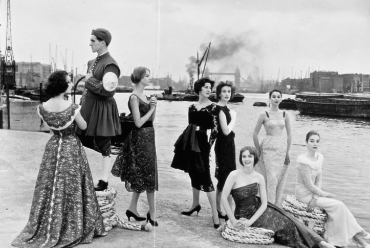 Of course, the ladies love a man in a Coat and Badge – as this picture taken at Rotherhithe in 1954 shows.