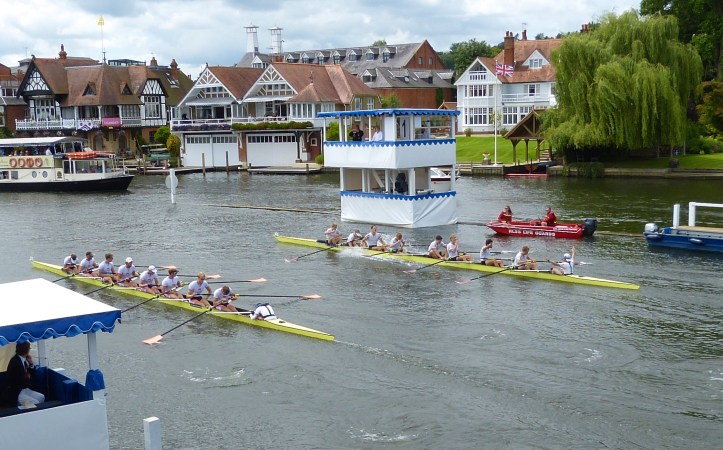 Over the finish line, Nereus initially celebrate.