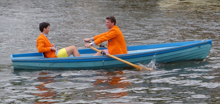 A heat of the coxed single sculls?