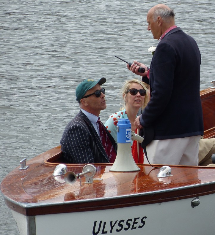 Post-race on an appropriately named launch, a Two-Hour Odyssey begins.