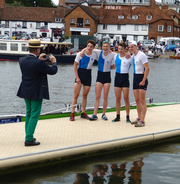 Say ‘Swiss Cheese’. The Grasshopper Club’s green trousers were particularly distinctive.