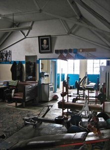 Training Facilities in the EMRC boat house.