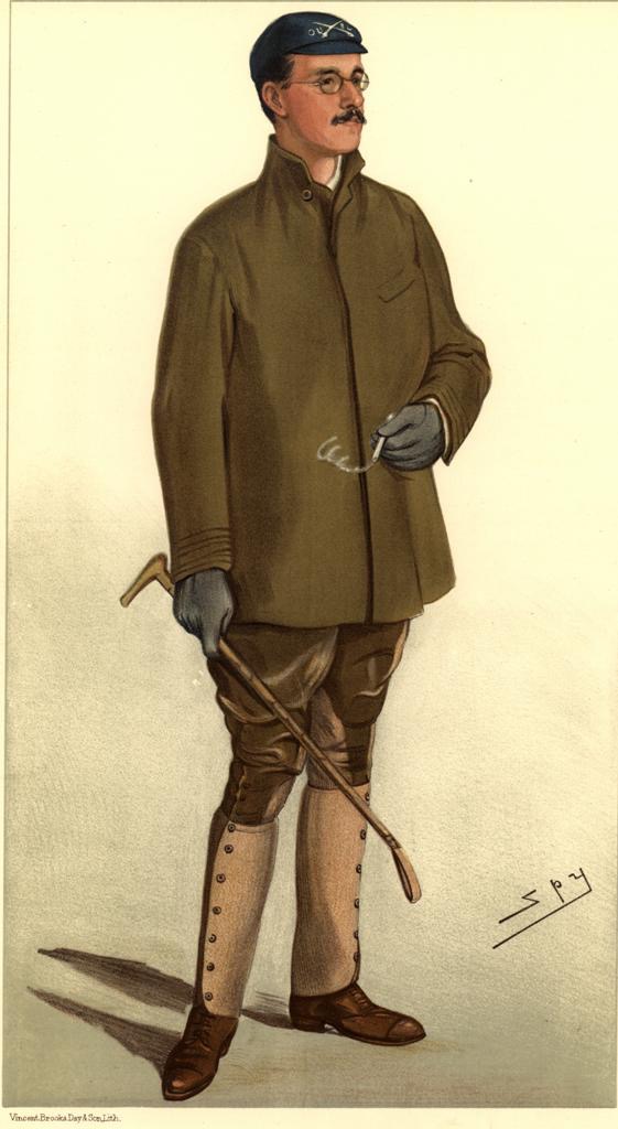 Douglas McLean, pictured in Vanity Fair in 1895.