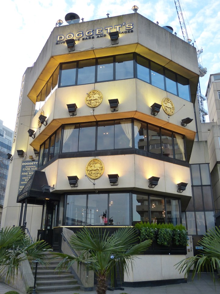 To give due credit, an effort was made with the Doggett’s badges (though they should be in silver).