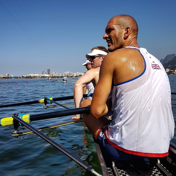@AlexGregoryGB posted on 5 Aug. Eight days before the Olympic Regatta started: ‘It’s starting to feel real now’.