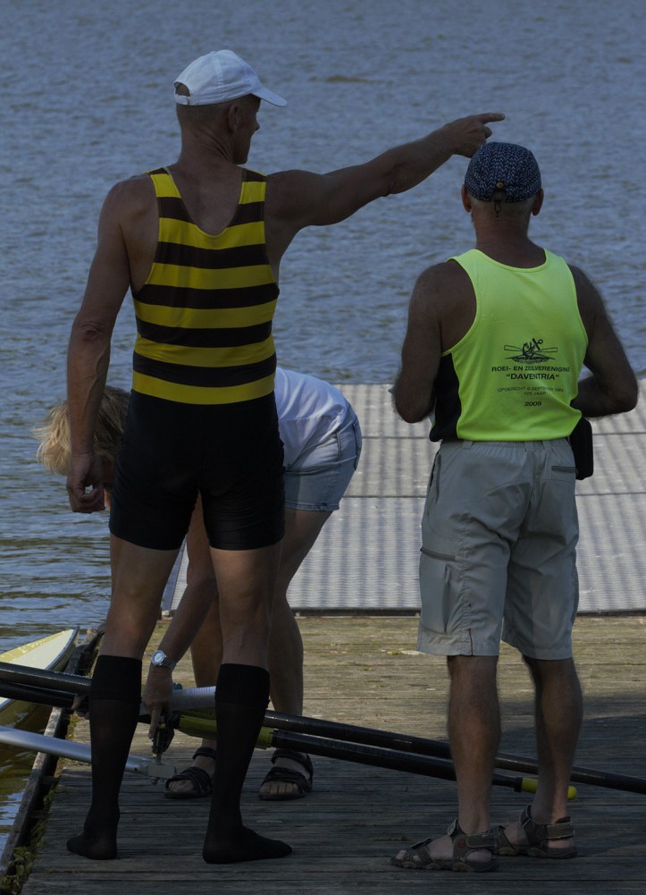 ‘I’m telling you, it was out there – a bee, as big as a bird’.