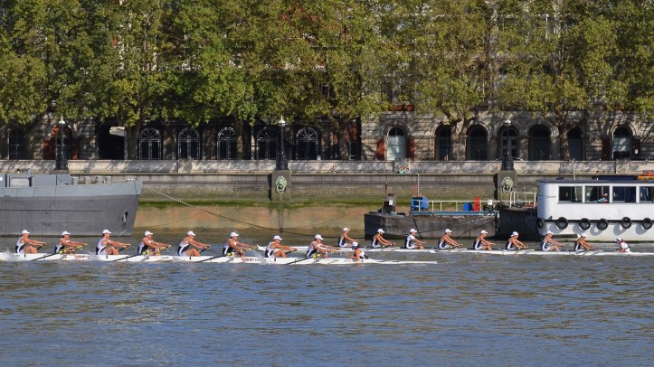 In the men’s race, Molesey Boat Club were again the winners, defeating their rivals from London Rowing Club.