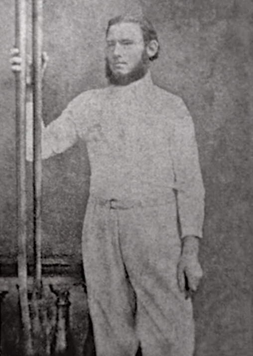 Richard Augustus Willoughby Green (1836 - 1921) photographed in 1863.