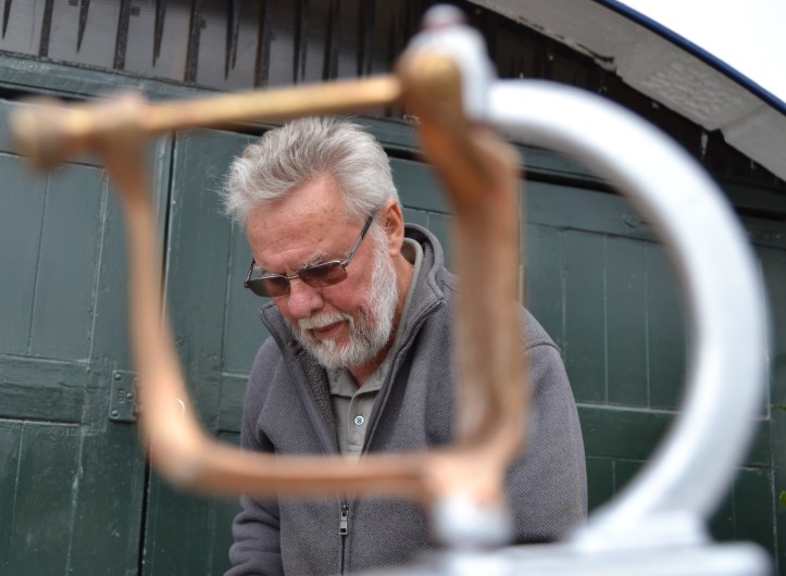 Bill Colley – building wooden racing boats since 1952.