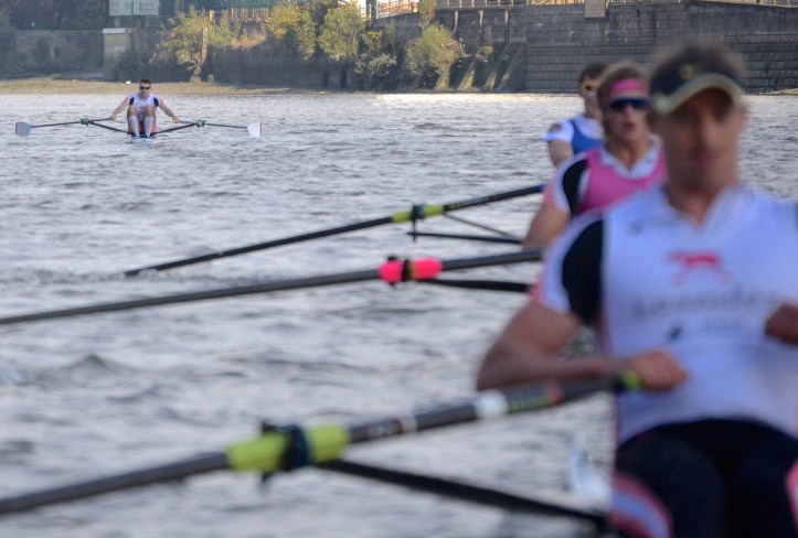 Kirkwood, already out of the way in the lead, naturally took advantage of the stoppage and drew away, leaving Richards, then Boddington, then Christie to fight for second place.