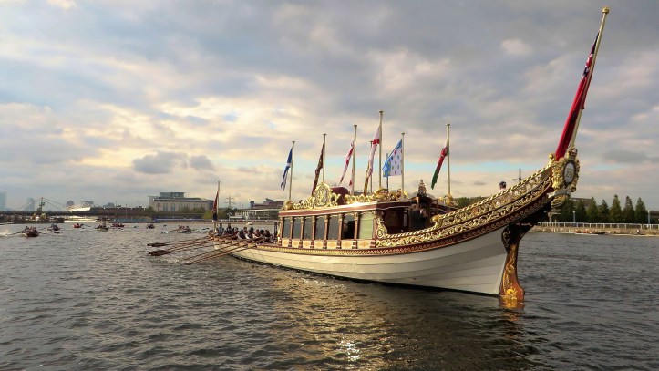 Gloriana and skerries.