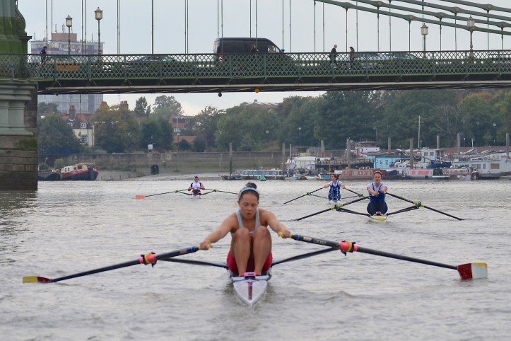 Hammersmith times: Leyden 8.45, Francis 8.50, Whittaker 8.59, Carlton 9.06.