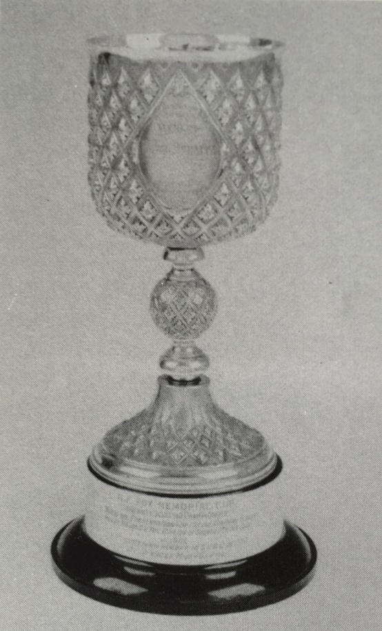 The C. V. Fox Memorial Cup – originally the presentation prize for winning the Diamond Challenge Cup at Henley Royal Regatta in 1901. Photo: Raymond Blake.