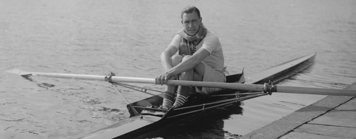 Geoff Morris, who, as Morris K. Morris, won the 1923 Diamond Sculls at Henley, less than 18 months after taking up the sport.