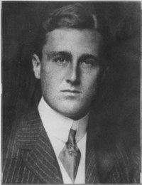 A young FDR.