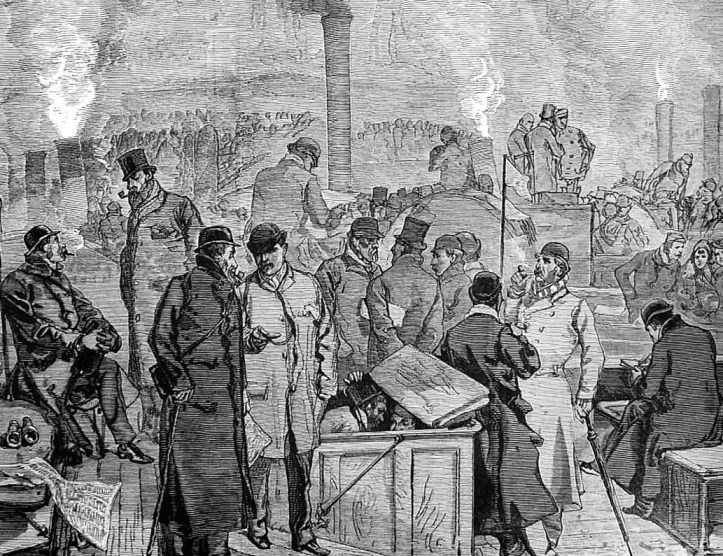 The Boat Race Press Launch of 1880, a time when pictures had to be made with words.