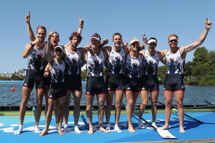 The 2016 GB Men’s Eight – Gold at Rio, honours at home.