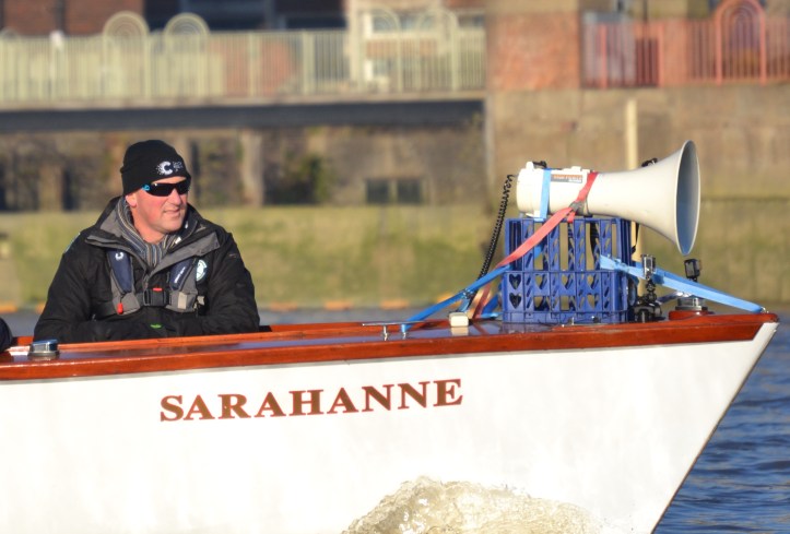 The 164rd Boat Race will be umpired by Sir Matthew Pinsent. He rowed for Oxford in 1990, 1991 and 1993, winning the first two Races before losing as President in 1993. He previously umpired The Boat Race in 2013.