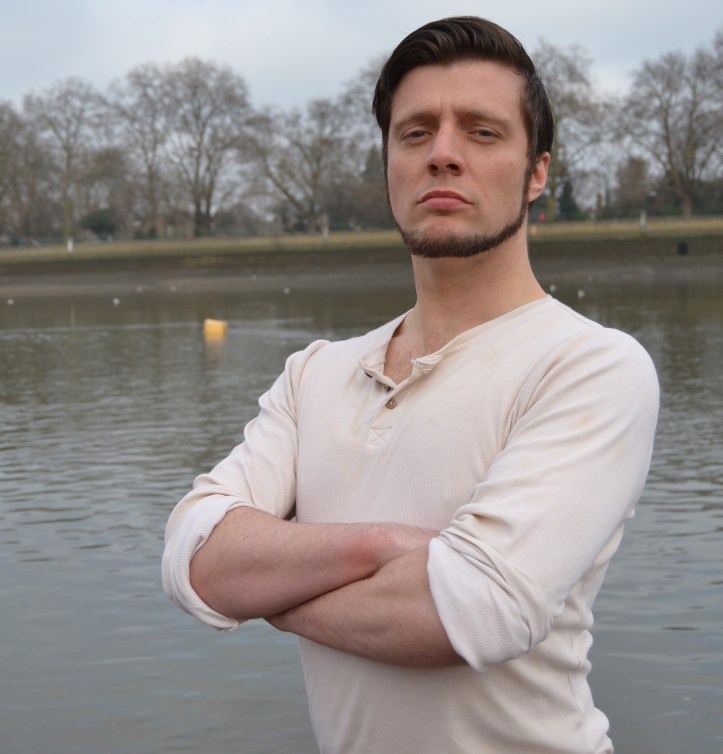 Jamie Brown as Harry 'Hadaway' Clasper. Photo: Tim Koch.