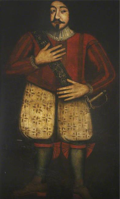 John Middleton, the Childe of Hale, in a painting at Brasenose College, Oxford.